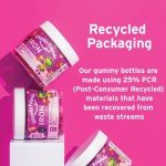 Vitamin Friends - Vegan Multivitamin & Iron for Kids - Daily Nutritional Support Gummies w/Ferrous Fumarate B-Complex, Vitamin C, Zinc, Biotin - Body Function & Anemia - Strawberry, (60 Day Supply)