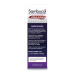 Sambucol Cold and Flu Relief Tablets - Homeopathic Cold Medicine, Cold Remedy for Adults, Black Elderberry for Colds, Zinc Cold Remedy - 60 Count