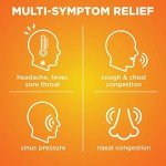 Amazon Basic Care Severe Daytime Cold and Flu, Maximum Strength Liquid Cold Medicine, Non-Drowsy, Multi-Symptom Relief, for Adults and Children Age 6 and Over, Original, 12 fl oz (Pack of 1)