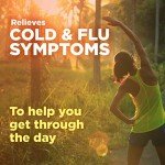 Amazon Basic Care Severe Daytime Cold and Flu, Maximum Strength Liquid Cold Medicine, Non-Drowsy, Multi-Symptom Relief, for Adults and Children Age 6 and Over, Original, 12 fl oz (Pack of 1)