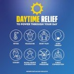 Mucinex Fast-Max Day Cold and Flu & Night Cold and Flu Medicine for Adults, Day/Night Combo Pack for Fever, Sore Throat Relief, Decongestant, Cough & Cold Medicines, 24 Fast-Dissolving Liquid Gels