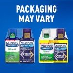 Mucinex FastMax DM Max Cold & Flu Liquid - Thins Mucus, Relieves Cough, Chest Congestion, Pain, Fever, Sneezing, Sore Throat, Runny Nose