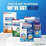 Mucinex Fast-Max Day Cold and Flu & Night Cold and Flu Medicine for Adults, Day/Night Combo Pack for Fever, Sore Throat Relief, Decongestant, Cough & Cold Medicines, 24 Fast-Dissolving Liquid Gels