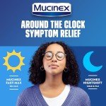Mucinex FastMax DM Max Cold & Flu Liquid - Thins Mucus, Relieves Cough, Chest Congestion, Pain, Fever, Sneezing, Sore Throat, Runny Nose