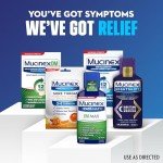 Mucinex FastMax DM Max Cold & Flu Liquid - Thins Mucus, Relieves Cough, Chest Congestion, Pain, Fever, Sneezing, Sore Throat, Runny Nose