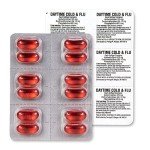 Amazon Basic Care Daytime Cold and Flu Relief Liquid Caps Softgel, Non-Drowsy Cold Medicine, Relief of Pain, Fever, Cough, Sore Throat, Nasal Congestion, 48 Count