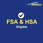 Theraflu Daytime Severe Cold Relief Powder, Cold and Cough Medicine Powder Packets, Honey Lemon Flavors - 6 Count (Pack of 1)