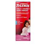 Children's TYLENOL Cold + Flu Oral Suspension, Bubblegum, 4 Fl. Oz