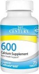 21st Century Calcium Supplement, 600 mg, 75 Count