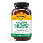 Country Life Target-Mins - Cardiovascular Health Support with Magnesium, Potassium & Calcium, Free-Form Amino Acids, Zinc-Free Electrolyte Supplement