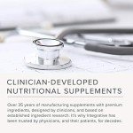 Integrative Therapeutics - Liquid Calcium Magnesium (2:1) - Bioavailable Mineral Forms - Orange Vanilla Flavored - 16 fl oz