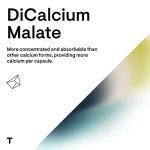 Thorne Calcium - (Formerly DiCalcium Malate) - Chelated Calcium for Enhanced Absorption with DimaCal for Bone Density Support - 120 Capsules