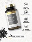 Carlyle Calcium 1200 mg with Vitamin D3 | 300 Softgels | Non-GMO and Gluten Free Supplement