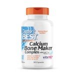 Doctor's Best Calcium Bone Maker Complex with MCHCal, Supports Bone Health, Muscular, Skeletal & Vascular Health, 180 Caps