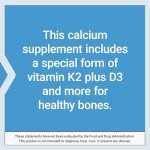 Life Extension Bone Restore Elite Calcium Supplement with Super Potent K2, Calcium, Vitamin D3, Magnesium, Boron, zinc, Vitamin K2, for Bone Health, Gluten-Free, Non-GMO, 120 Capsules