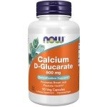 NOW Foods Supplements, Calcium D-Glucarate 500 mg, Detoxification Support*, 90 Veg Capsules