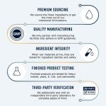 Calcium D-Glucarate | 500mg | CDG for Liver Detox and Cleanse, Hormone Balance, and Menopause Support | Calcium Supplement | Vegan, Non-GMO, Third-Party Tested | 90 Capsules (3-Month Supply)