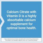 Life Extension Calcium Citrate with Vitamin D, Super-absorbable Calcium to Support Optimal Bone Health, Gluten-Free, Non-GMO, 200 Capsules