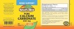 Nature's Blend Pure Calcium Carbonate 600 mg 100 Tabs (1684)