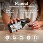 Floradix by Salus Iron & Herbs - Liquid Herbal Supplement for Energy Support - Iron Supplement with Vitamin C & B Complex Vitamins - for Men & Women - 8.5 oz