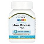 21st Century Slow Release Iron Tablets, 60 Count