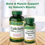Nature's Bounty Magnesium, Mineral Supplement, Supports Bone and Muscle Health, 500 mg, Coated Tablets, 100 Count