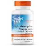 High Absorption Magnesium Chelate, Non-GMO, Vegan, 240 Count