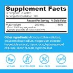 High Absorption Magnesium Chelate, Non-GMO, Vegan, 240 Count