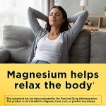 Nature Made Magnesium 250 mg, Magnesium Supplement for Muscle, Heart, Bone and Nerve Support, 90 Softgels, 90 Day Supply