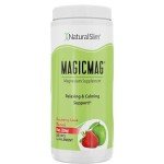 NaturalSlim Magicmag Pure Magnesium Citrate Powder – Stress, Constipation, Muscle, Heart Health, and Sleep Support | Natural Strawberry & Lime Flavored Magnesium Supplement - 8oz Drink Mix (Solo)