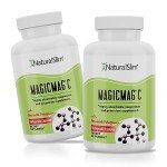 NaturalSlim Potassium Magnesium Supplement 100 Capsules – MagicMag C Magnesium Citrate Supplements for Sleep Support, Heart Health, and Muscle Cramp Relief | Gluten-Free 2 Pack