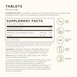 Solgar Magnesium Citrate, 120 Tablets - Promotes Healthy Bones - Supports Nerve & Muscle Function - Non GMO, Vegan, Gluten Free, Dairy Free, Kosher - 60 Servings