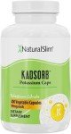 NaturalSlim Natural Potassium Citrate Gluconate 99 mg - Kadsorb Supports Electrolyte Balance & Normal pH - Absorbable Potassium Supplements with Essential Minerals - Non GMO 400 Capsules 1 Pack