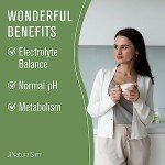 NaturalSlim Natural Potassium Citrate Gluconate 99 mg - Kadsorb Supports Electrolyte Balance & Normal pH - Absorbable Potassium Supplements with Essential Minerals - Non GMO 400 Capsules 1 Pack