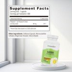 NaturalSlim Natural Potassium Citrate Gluconate 99 mg - Kadsorb Supports Electrolyte Balance & Normal pH - Absorbable Potassium Supplements with Essential Minerals - Non GMO 400 Capsules 1 Pack