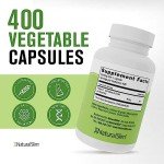 NaturalSlim Natural Potassium Citrate Gluconate 99 mg - Kadsorb Supports Electrolyte Balance & Normal pH - Absorbable Potassium Supplements with Essential Minerals - Non GMO 400 Capsules 1 Pack