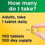 Nature Made Potassium Gluconate 550 mg, Dietary Supplement for Heart Health Support, 100 Tablets, 100 Day Supply