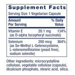 Life Extension Super Selenium Complex with Vitamin E – Cellular Health & Longevity Support – Gluten-Free, Non-GMO, Vegetarian –100 Capsules(Pack of 1)