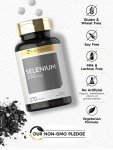 Carlyle Selenium Supplement 200mcg | 270 Tablet Capsules | Essential Trace Mineral | Vegetarian, Non-GMO, Gluten Free