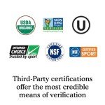 Organic Vegan Protein Powder, Vanilla Protein Powder with Probiotics, BCAAs, 30g Plant Protein, NSF Certified, Gluten Free & Sport, Non GMO, Garden of Life Sport Protein Powder - 19 Servings