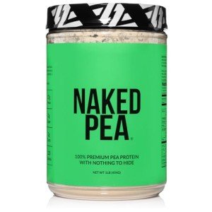 Naked Pea - Pea Protein Isolate - Plant Based, Vegetarian & Vegan Protein. Easy to Digest, Non-GMO, No Lactose, No Soy and Gluten Free - 15 Servings