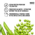 Naked Pea - Pea Protein Isolate - Plant Based, Vegetarian & Vegan Protein. Easy to Digest, Non-GMO, No Lactose, No Soy and Gluten Free - 15 Servings