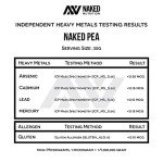 Naked Pea - Pea Protein Isolate - Plant Based, Vegetarian & Vegan Protein. Easy to Digest, Non-GMO, No Lactose, No Soy and Gluten Free - 15 Servings