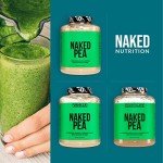 Naked Pea - Pea Protein Isolate - Plant Based, Vegetarian & Vegan Protein. Easy to Digest, Non-GMO, No Lactose, No Soy and Gluten Free - 15 Servings