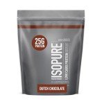 Isopure Low Carb 100% Pure Whey Isolate Protein Powder, Lactose Free, Gluten Free, With Vitamins, Dutch Chocolate, 25g Protein Per Serving, 1 Lb, 14 Servings