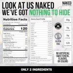Naked Whey Isolate Protein - Only 2 Ingredients, 30g Grass-Fed Protein, Unflavored, Undenatured, No GMO, No Soy, Gluten-Free, No Preservatives - 28 Servings