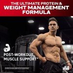 Muscletech Whey Protein Powder (French Vanilla Bean, 4LB) - Nitro-Tech Ripped Whey Protein Isolate & Peptides Smoothie Mix for Lean Muscle & Fast Recovery - 30g of Whey Protein for Women & Men