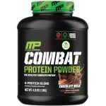 MusclePharm Combat Protein Powder, Chocolate Milk Flavor, Fuels Muscles for Productive Workouts, 5 Protein Sources including Whey Protein Isolate & Egg Albumin, Gluten Free, 4.2 lb, 52 Servings