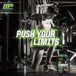 MusclePharm Combat Protein Powder, Chocolate Milk Flavor, Fuels Muscles for Productive Workouts, 5 Protein Sources including Whey Protein Isolate & Egg Albumin, Gluten Free, 4.2 lb, 52 Servings