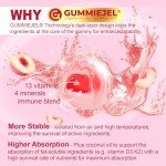 Sugar-Free Methylated Multivitamin for Women Gummies w/Algae Calcium, Vitamin A, C, D3, E, K, B12, Iron, Folate, Biotin, Inositol - Multi Vitamins & Minerals for Skin, Hair, Energy, Immune, Bone Vegan